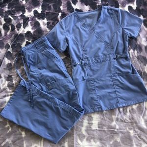 Luxe by Cherokee Scrubs in Ceil Blue
